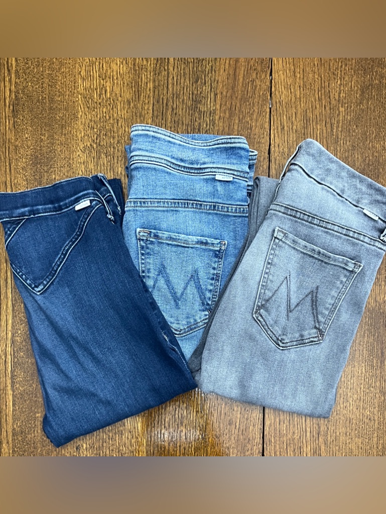 Mothers Lot Of 3 Jeans